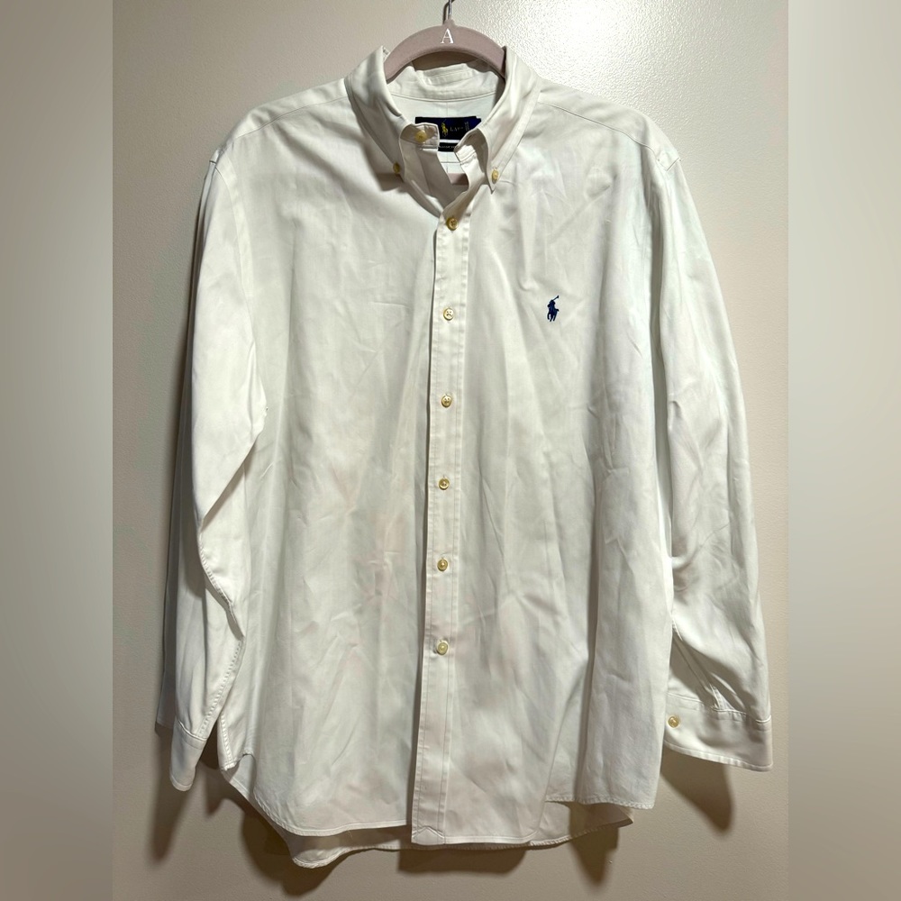 Ralph Lauren Classic Fit White Size L